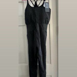March Move Sale! New XL Fabletics Black Lurex Catsuit